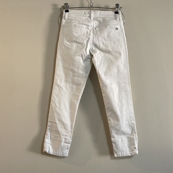 Joe’s Jeans White 4” Jen Crop - Picture 4 of 5